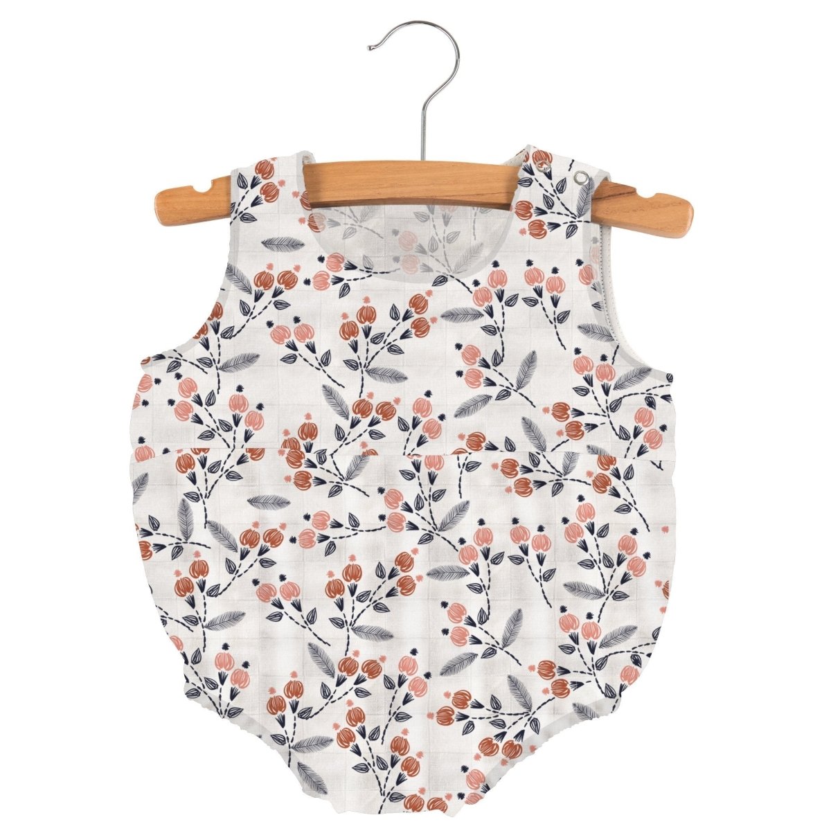 Baby clothes Bamboo Mini Bubble Soft & Breathable | Dahlia Floral - Babies Mall
