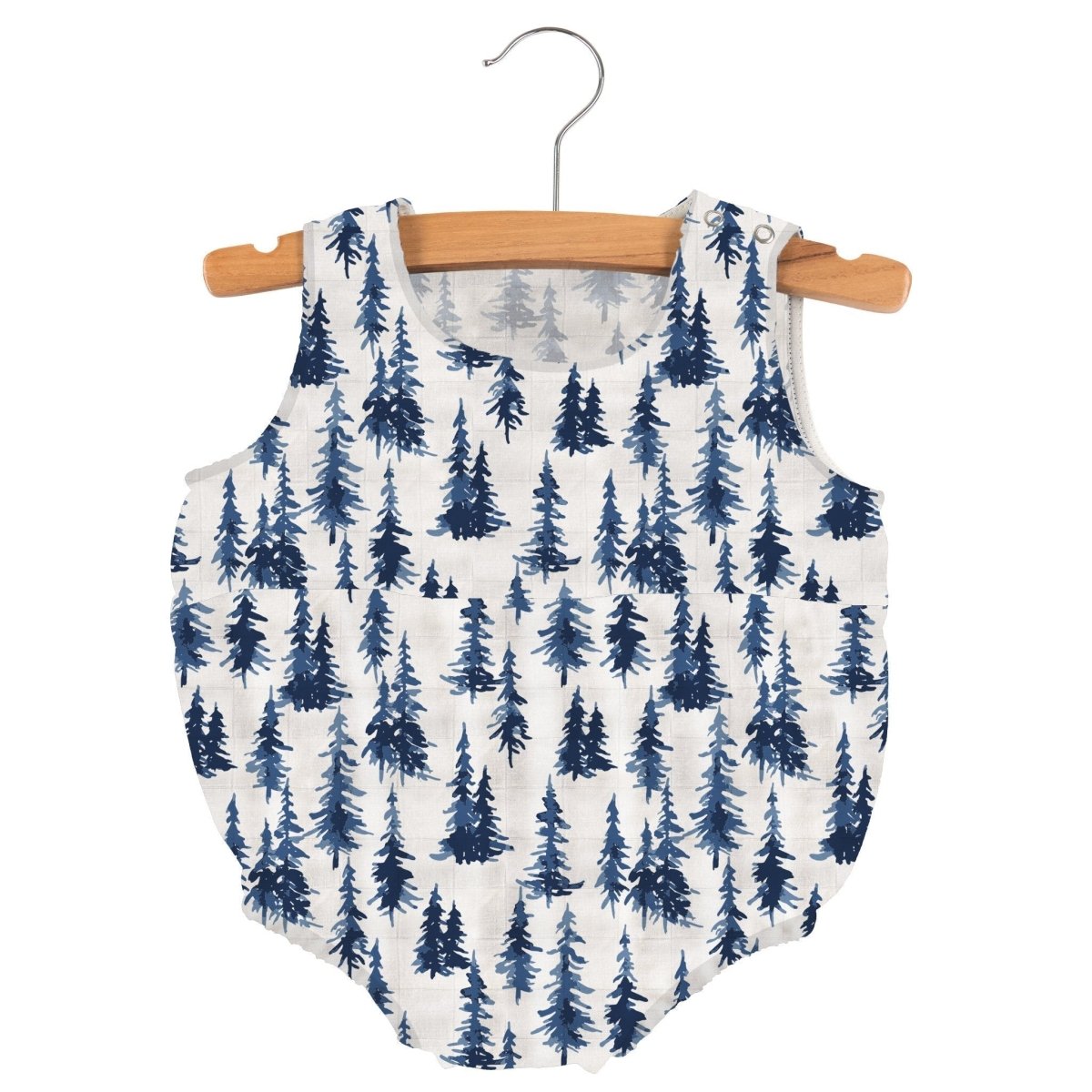 Baby clothes Bamboo Mini Bubble Soft & Breathable | Indigo Forest - Babies Mall