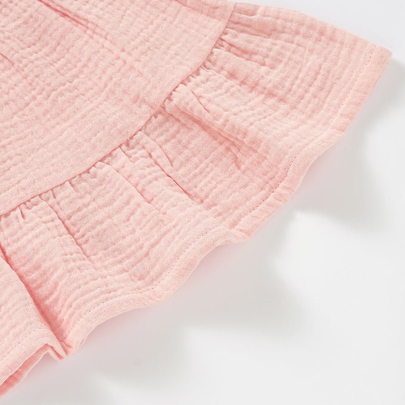 Baby clothes Organic Cotton Muslin Baby Dress Soft & Breathable - Babies Mall
