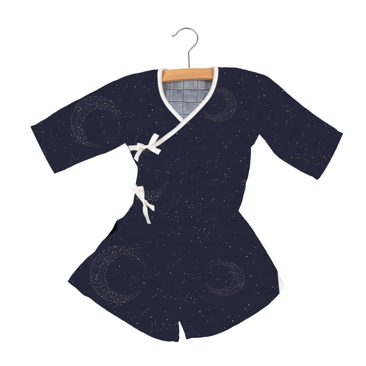 Baby Clothes Soft Bamboo Robe, Natural Comfort | Midnight Moon - Babies Mall