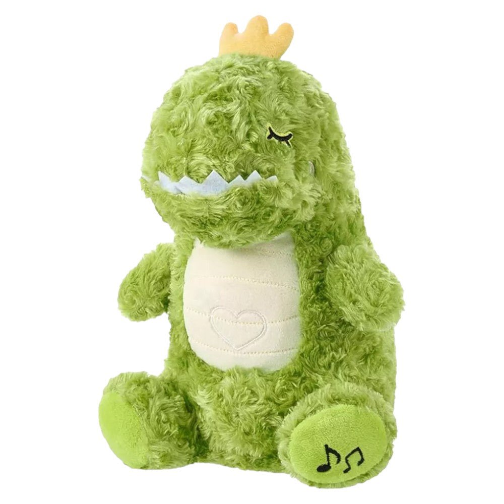 Breathing Dinosaur Night Light Plush Soothing Music & Soft Cuddly Toy - Babies Mall