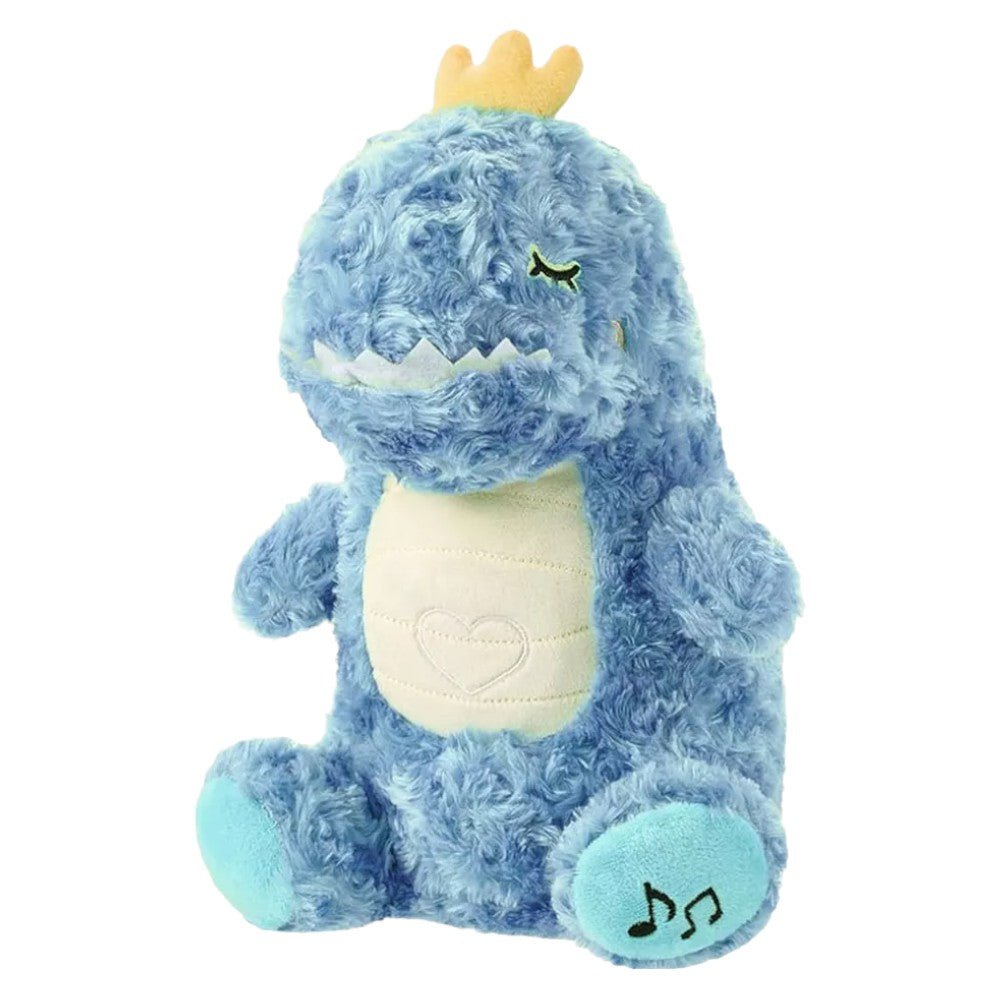 Breathing Dinosaur Night Light Plush Soothing Music & Soft Cuddly Toy - Babies Mall