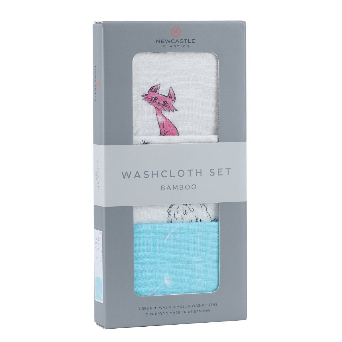 Dandelions Bamboo Washcloth Set 3PK - Babies Mall