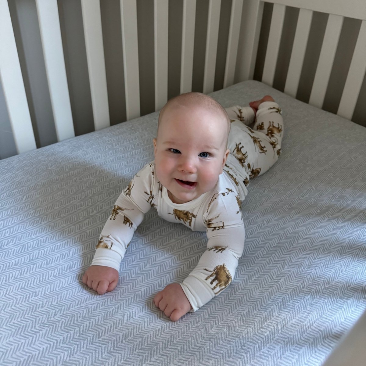 Long Sleeve 2 piece Bamboo Pajama Set - Babies Mall