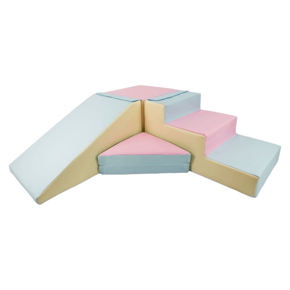 4 Foam Play Block Set Soft, Stackable, and Durable for Kids - Babies Mall
