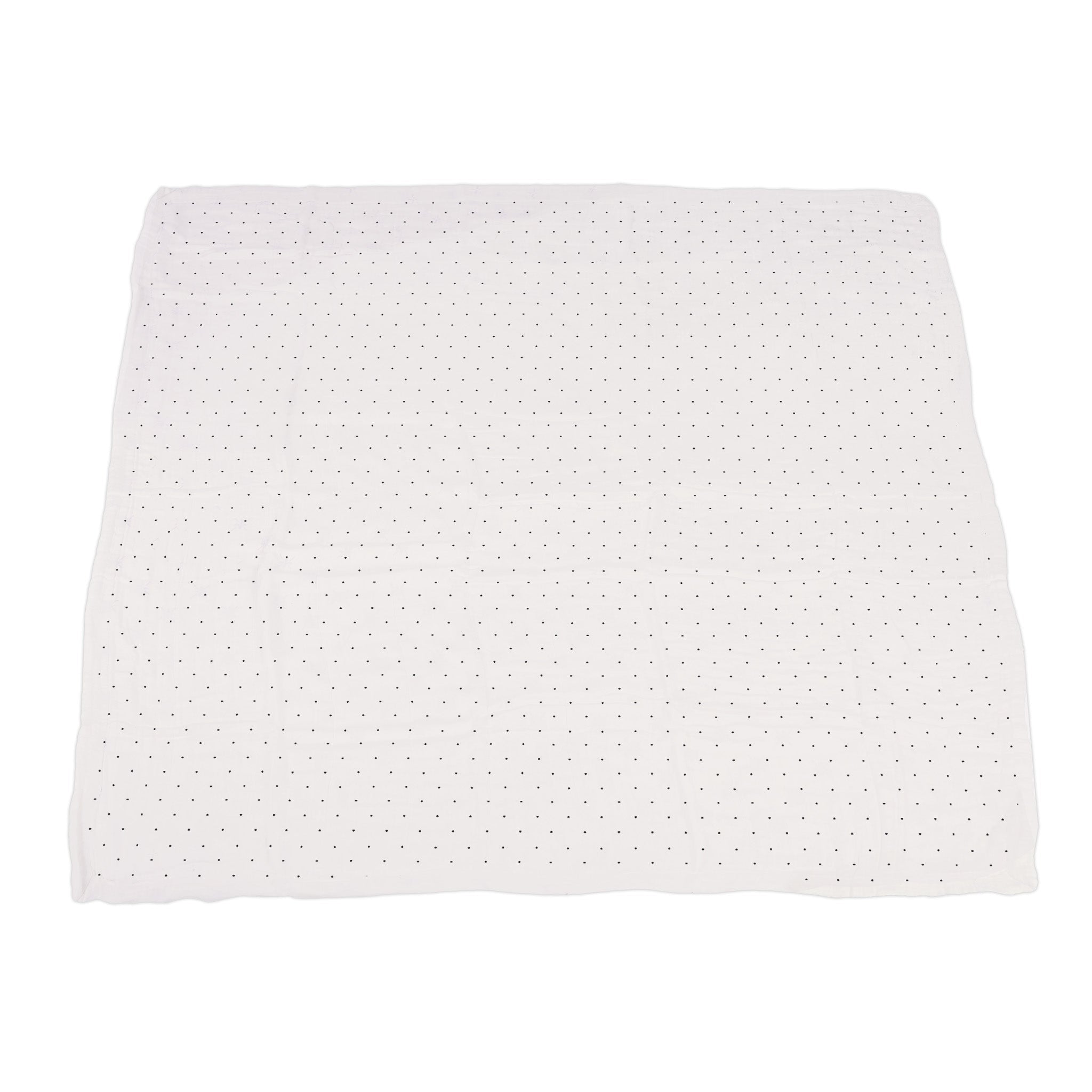 Carnelian Peaches and Black and White Polka Dot Blanket