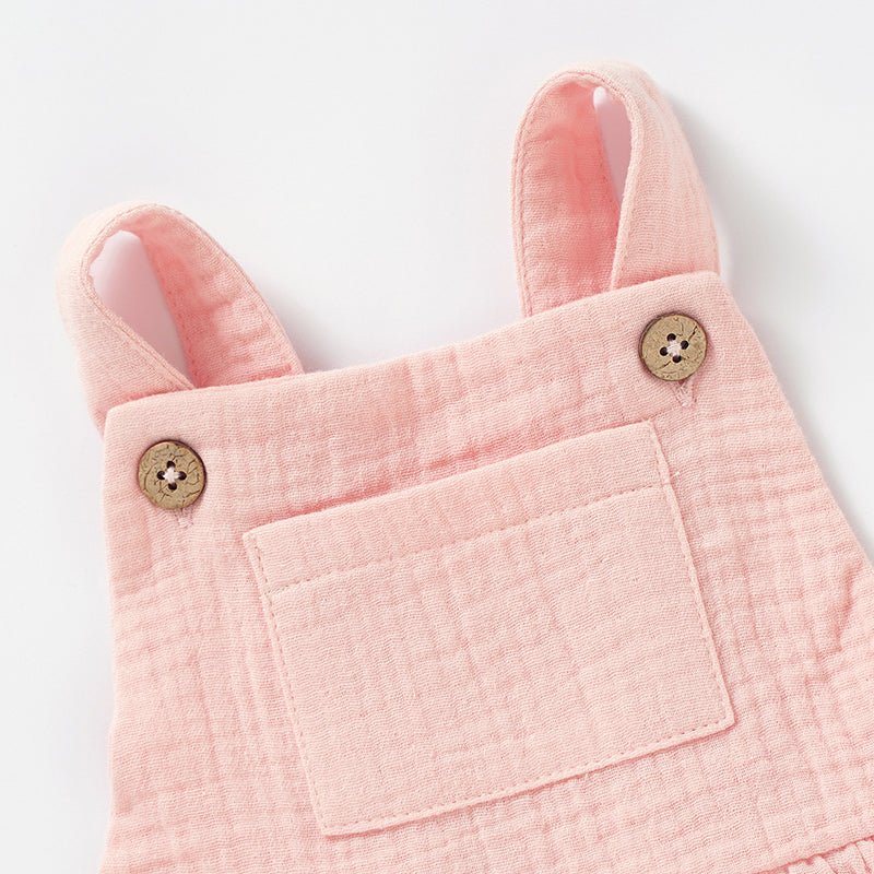Baby clothes Organic Cotton Muslin Baby Dress Soft & Breathable - Babies Mall