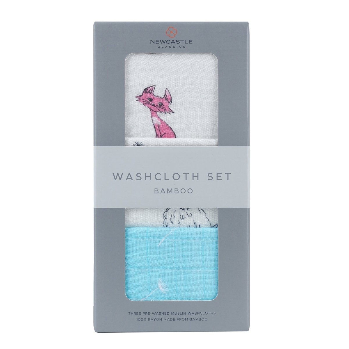 Dandelions Bamboo Washcloth Set 3PK - Babies Mall
