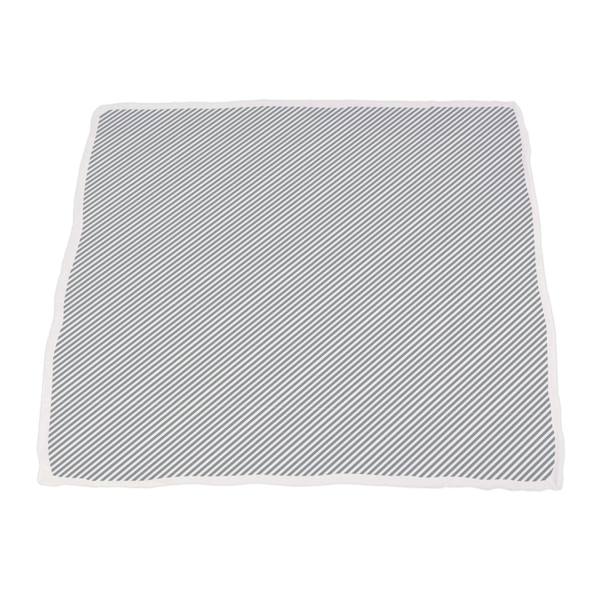 Serenity and Finley Stripe Bamboo Muslin Blanket - Babies Mall